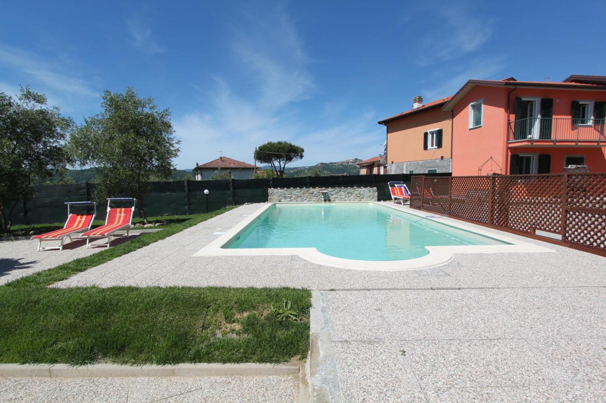 סנטו סטפאנו די מאגרה La Fonda Casa Vacanze-Appartamenti Con Piscina מראה חיצוני תמונה