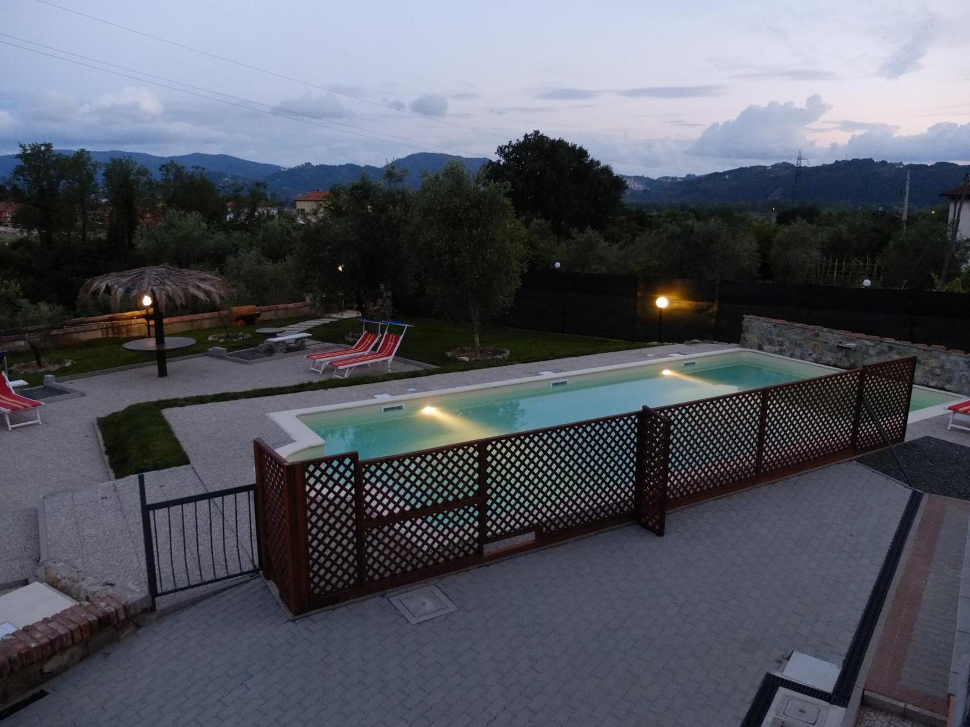 סנטו סטפאנו די מאגרה La Fonda Casa Vacanze-Appartamenti Con Piscina מראה חיצוני תמונה